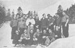 Советская команда высотников во главе с Е. А. Белецким, готовящаяся к экспедиции на Музтаг-Ата. Кавказ, 1956 г